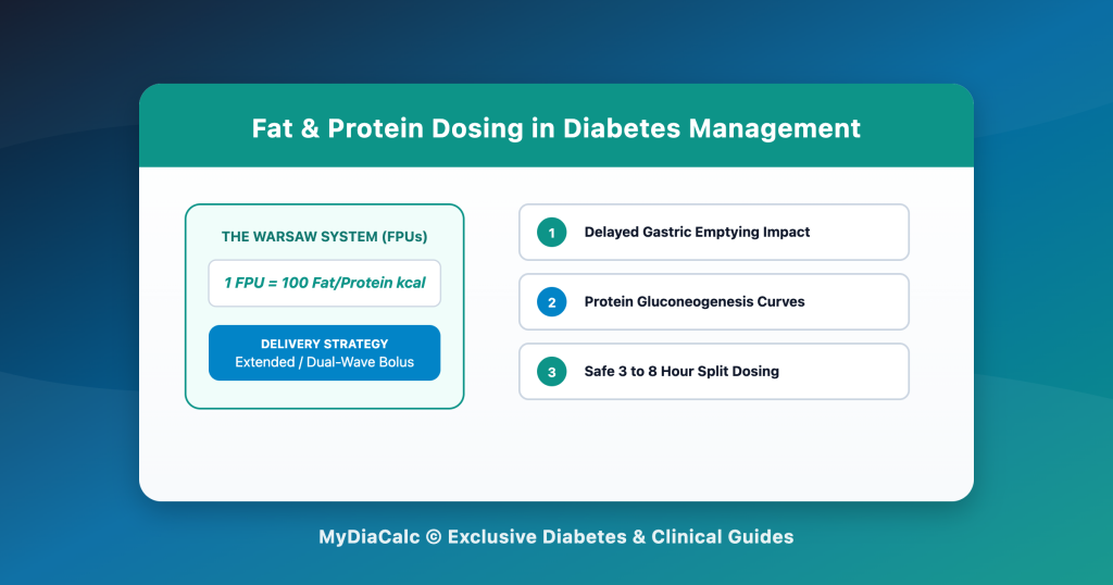 Fat and Protein Dosing in Diabetes: When, Why, and How to Calculate Extended Boluses