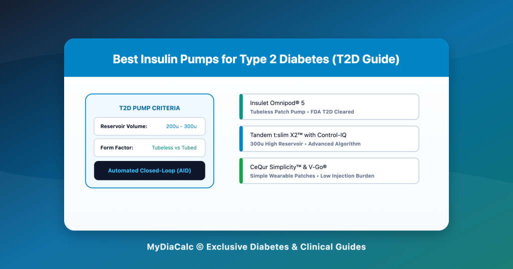 best insulin pump for type 2 diabetes