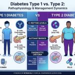 diabetes type 1 vs type 2