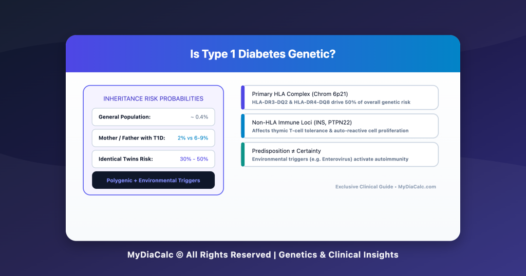 is type 1 diabetes genetic?